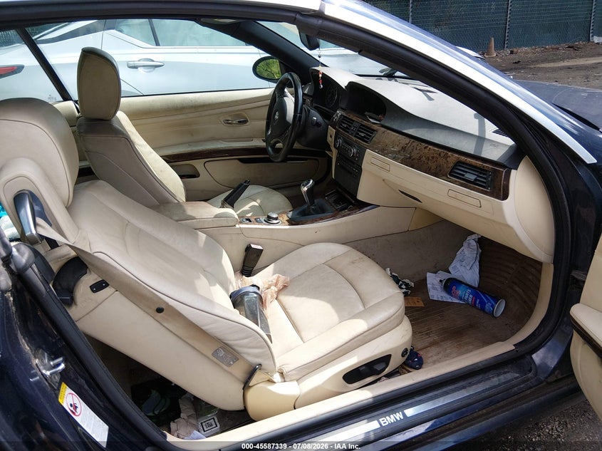 2008 BMW 3 series VIN WBAWL13578PX11581 IAAI salvage auction — VANDALISM, Clear (Virginia), sold $350 on 2026-07-17 (photo 5)
