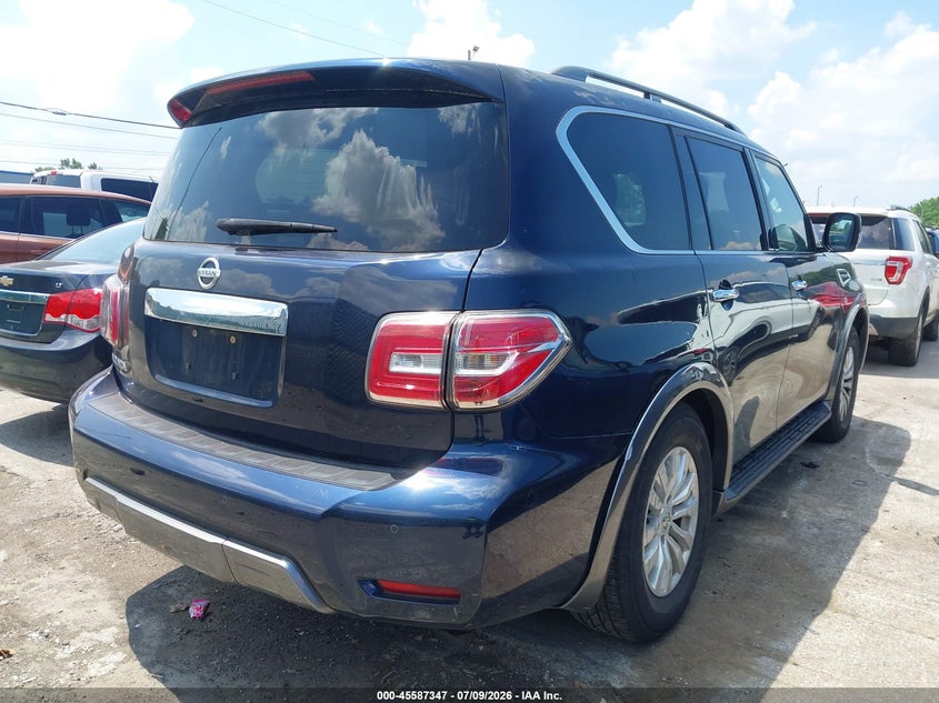 2019 Nissan Armada VIN JN8AY2NC8KX512258 IAAI salvage auction — HAIL, Salvage (Ohio), sold $7,650 on 2026-07-28 (photo 4)