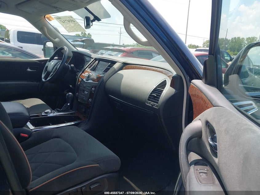 2019 Nissan Armada VIN JN8AY2NC8KX512258 IAAI salvage auction — HAIL, Salvage (Ohio), sold $7,650 on 2026-07-28 (photo 5)