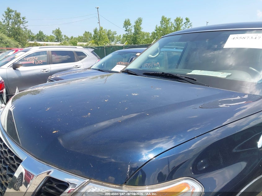 2019 Nissan Armada VIN JN8AY2NC8KX512258 IAAI salvage auction — HAIL, Salvage (Ohio), sold $7,650 on 2026-07-28 (photo 6)