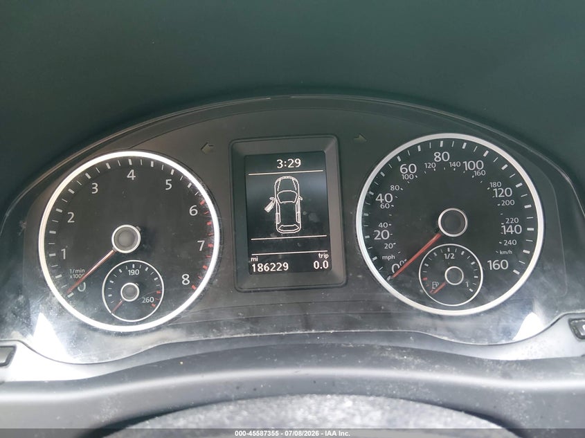 2014 Volkswagen Tiguan VIN WVGBV3AX0EW614957 IAAI salvage auction — NORMAL WEAR, Clear (Virginia), sold $425 on 2026-07-30 (photo 7)
