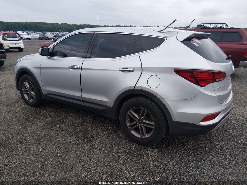 2018 Hyundai Santa fe VIN 5XYZT3LB2JG565083 IAAI salvage auction — UNKNOWN, Salvage Title, sold $2,550 on 2026-07-30 (photo 3)