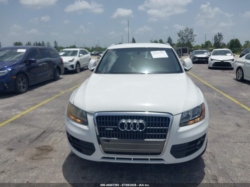 2012 Audi Q5 VIN WA1CFAFP1CA138628 IAAI salvage auction — NORMAL WEAR, Clear (Florida), sold $500 on 2026-07-30 (photo 6)