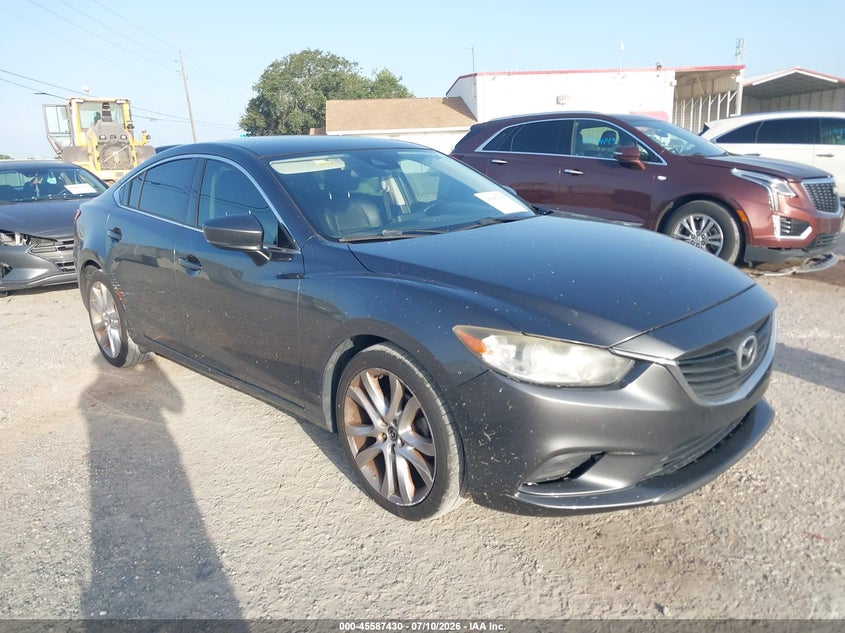 2017 Mazda 6 VIN JM1GL1V55H1115098 IAAI salvage auction — SIDE, Rebuildable (Florida), sold $575 on 2026-07-28 (photo 1)