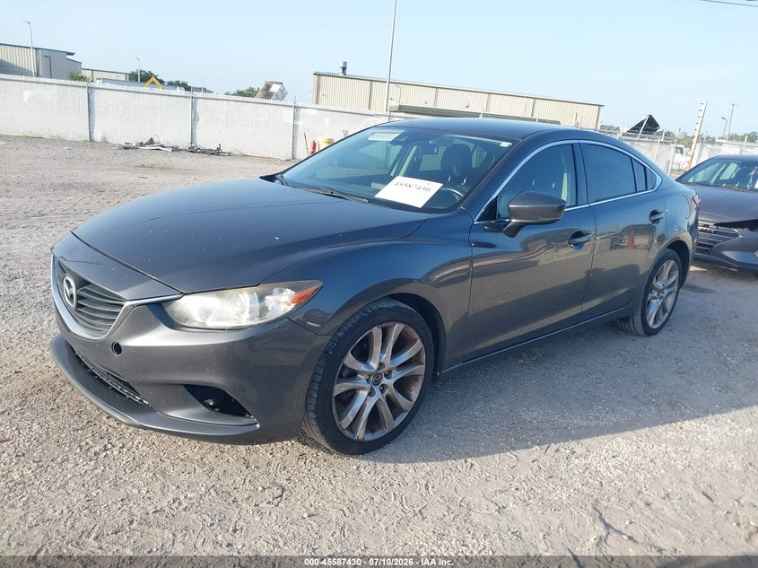 2017 Mazda 6 VIN JM1GL1V55H1115098 IAAI salvage auction — SIDE, Rebuildable (Florida), sold $575 on 2026-07-28 (photo 2)