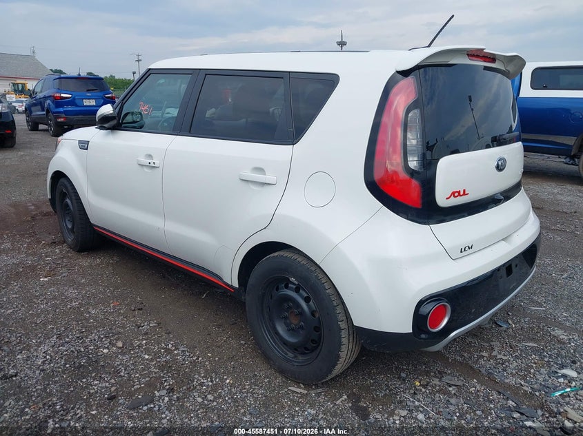 2019 Kia Soul VIN KNDJX3AA8K7686260 IAAI salvage auction — NORMAL WEAR, Clear (Pennsylvania), sold $1,625 on 2026-07-29 (photo 3)