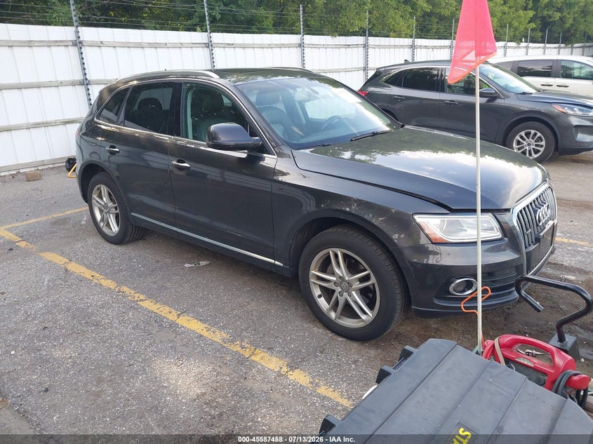 2016 Audi Q5 VIN WA1L2AFP3GA016824 IAAI salvage auction — NORMAL WEAR, Clear (Michigan), sold $2,650 on 2026-07-27 (photo 1)