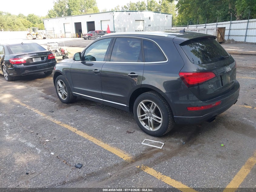 2016 Audi Q5 VIN WA1L2AFP3GA016824 IAAI salvage auction — NORMAL WEAR, Clear (Michigan), sold $2,650 on 2026-07-27 (photo 3)