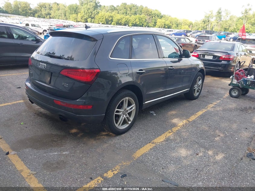 2016 Audi Q5 VIN WA1L2AFP3GA016824 IAAI salvage auction — NORMAL WEAR, Clear (Michigan), sold $2,650 on 2026-07-27 (photo 4)