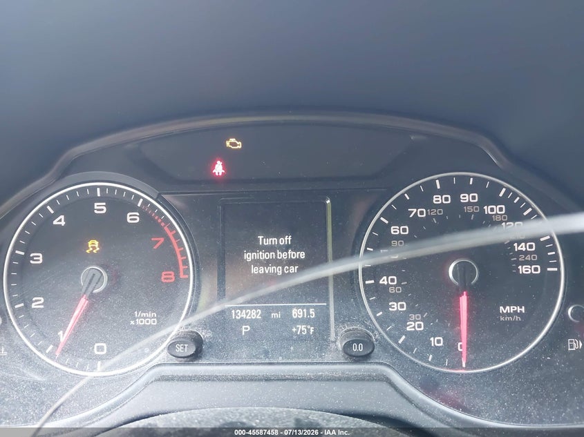 2016 Audi Q5 VIN WA1L2AFP3GA016824 IAAI salvage auction — NORMAL WEAR, Clear (Michigan), sold $2,650 on 2026-07-27 (photo 7)