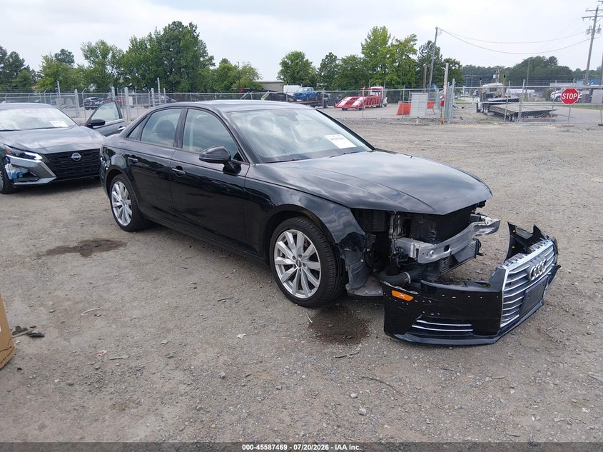 2017 Audi A4 VIN WAUANAF49HN010530 IAAI salvage auction — FRONT END, Wait Title, sold $4,150 on 2026-08-30 (photo 1)
