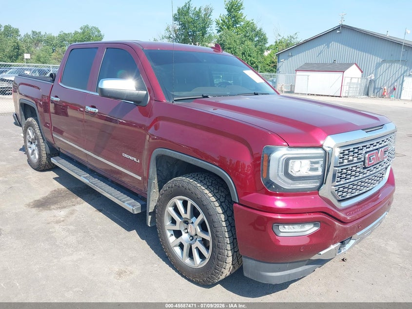 2016 Gmc SIERRA VIN 3GTU2PEJ6GG366363 IAAI salvage auction — LEFT FRONT, Wait Title, sold $5,200 on 2026-08-19 (photo 1)
