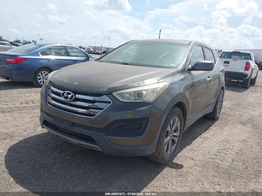2013 Hyundai Santa fe VIN 5XYZT3LB5DG054679 IAAI salvage auction — NORMAL WEAR, Original (Texas), sold $975 on 2026-07-29 (photo 2)