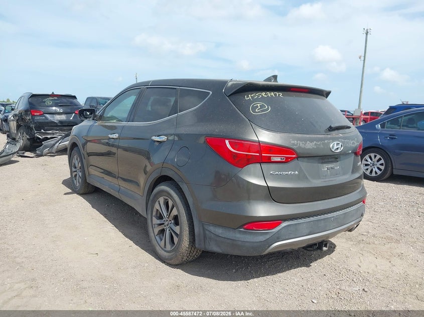 2013 Hyundai Santa fe VIN 5XYZT3LB5DG054679 IAAI salvage auction — NORMAL WEAR, Original (Texas), sold $975 on 2026-07-29 (photo 3)