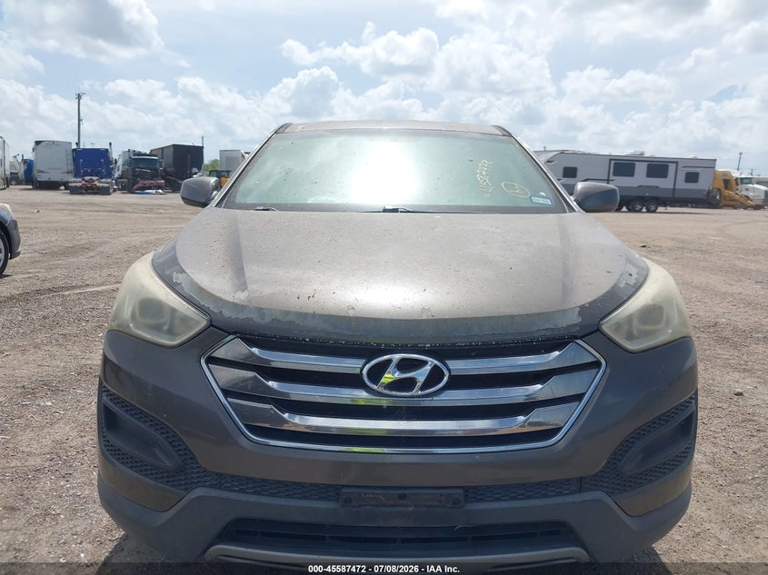 2013 Hyundai Santa fe VIN 5XYZT3LB5DG054679 IAAI salvage auction — NORMAL WEAR, Original (Texas), sold $975 on 2026-07-29 (photo 6)