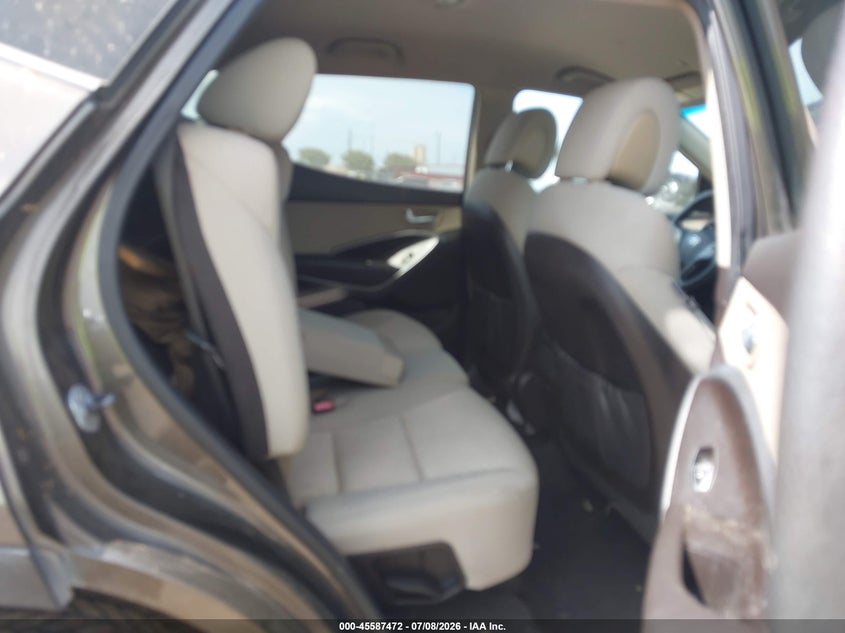 2013 Hyundai Santa fe VIN 5XYZT3LB5DG054679 IAAI salvage auction — NORMAL WEAR, Original (Texas), sold $975 on 2026-07-29 (photo 8)