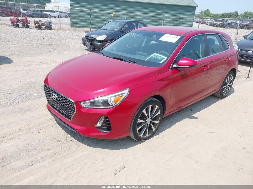 2018 Hyundai Elantra VIN KMHH35LE7JU031041 IAAI salvage auction — REAR END, Salvage Title, sold $2,750 on 2026-07-26 (photo 2)