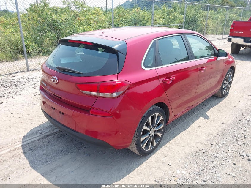 2018 Hyundai Elantra VIN KMHH35LE7JU031041 IAAI salvage auction — REAR END, Salvage Title, sold $2,750 on 2026-07-26 (photo 4)