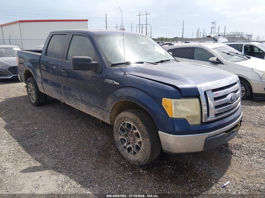2010 Ford F-150 VIN 1FTEW1C88AFD29880 IAAI salvage auction — WATER/FLOOD, Salvage (Louisiana), sold $800 on 2026-07-24 (photo 1)