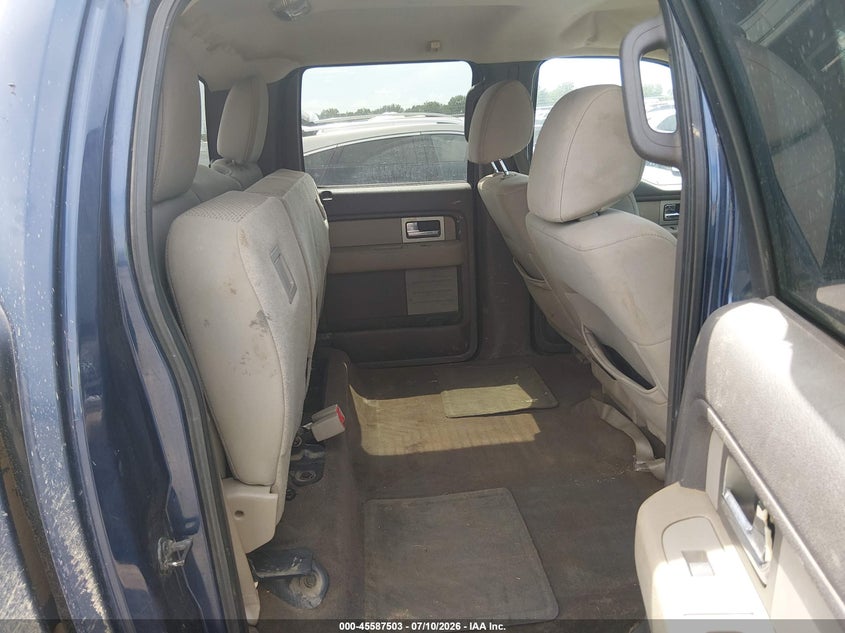 2010 Ford F-150 VIN 1FTEW1C88AFD29880 IAAI salvage auction — WATER/FLOOD, Salvage (Louisiana), sold $800 on 2026-07-24 (photo 8)