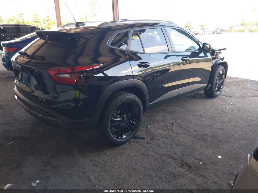 2025 Chevrolet Trax VIN KL77LKEP4SC277823 IAAI salvage auction — FRONT END, Rebuildable (Florida), sold $5,700 on 2026-07-28 (photo 4)