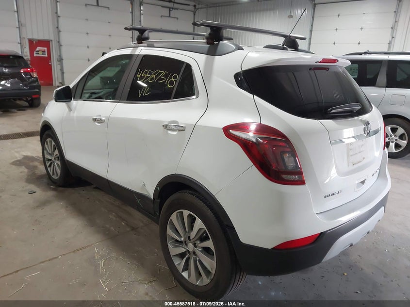 2018 Buick Encore VIN KL4CJASB9JB508286 IAAI salvage auction — RIGHT FRONT, Prior Salvage (Minnesota), sold $925 on 2026-08-30 (photo 3)