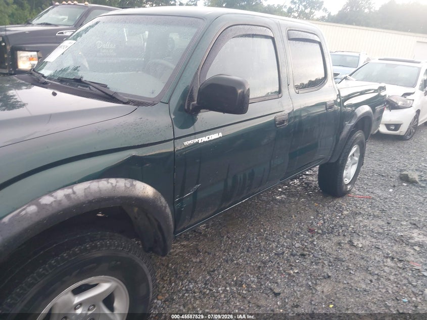 2001 Toyota Tacoma VIN 5TEGN92N91Z762631 IAAI salvage auction — FRONT & REAR, Salvage (Georgia), sold $2,300 on 2026-07-31 (photo 6)