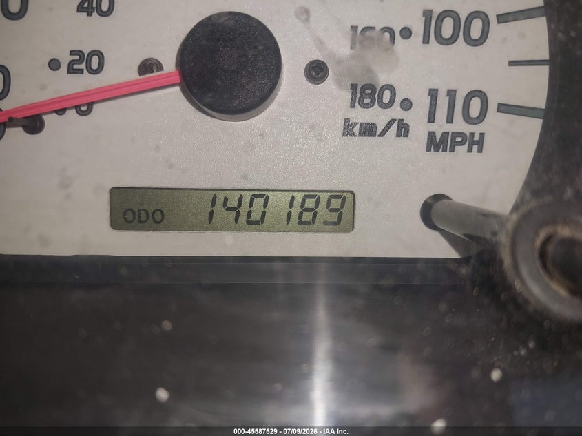2001 Toyota Tacoma VIN 5TEGN92N91Z762631 IAAI salvage auction — FRONT & REAR, Salvage (Georgia), sold $2,300 on 2026-07-31 (photo 7)