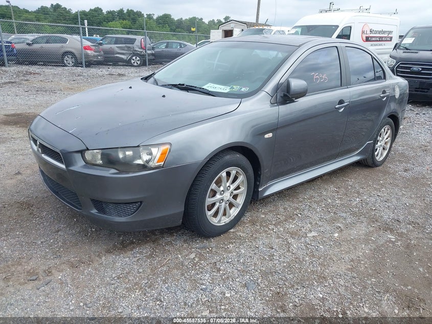 2011 Mitsubishi Lancer VIN JA32U2FU1BU004362 IAAI salvage auction — NORMAL WEAR, Clear (Pennsylvania), sold $375 on 2026-07-22 (photo 2)