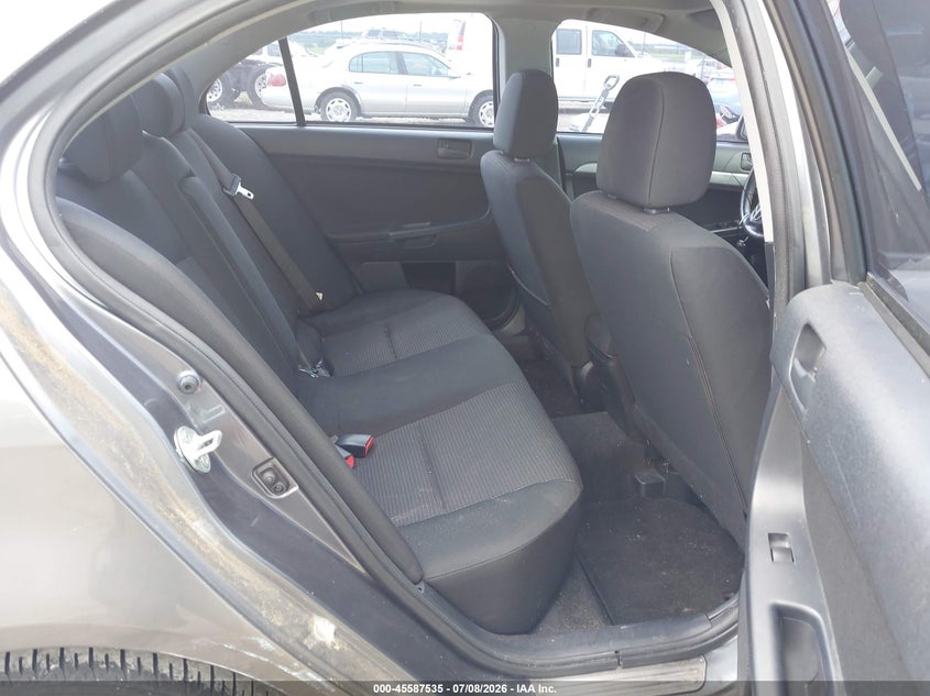 2011 Mitsubishi Lancer VIN JA32U2FU1BU004362 IAAI salvage auction — NORMAL WEAR, Clear (Pennsylvania), sold $375 on 2026-07-22 (photo 8)