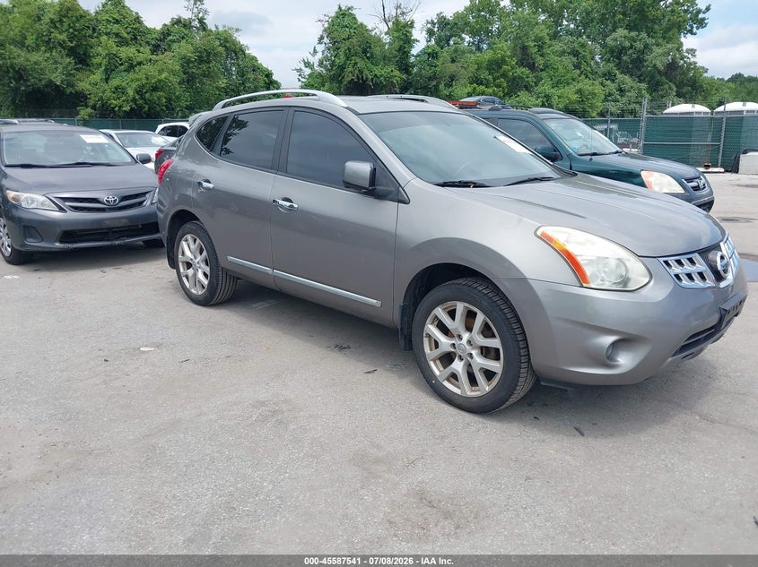 2012 Nissan Rogue VIN JN8AS5MV7CW384978 IAAI salvage auction — NORMAL WEAR, Clear (Maryland), sold $950 on 2026-07-16 (photo 1)