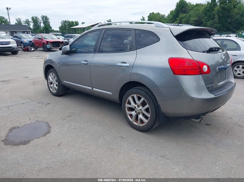 2012 Nissan Rogue VIN JN8AS5MV7CW384978 IAAI salvage auction — NORMAL WEAR, Clear (Maryland), sold $950 on 2026-07-16 (photo 3)