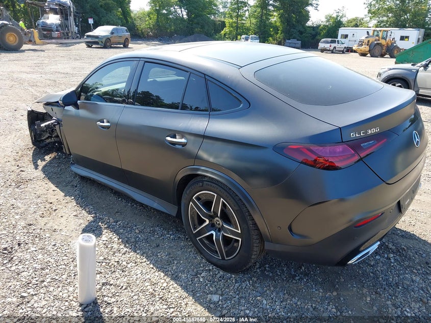 2024 Mercedes-benz Glc class VIN W1NKJ4HB0RF133377 IAAI salvage auction — FRONT END, Wait Title, sold $27,400 on 2026-08-24 (photo 3)