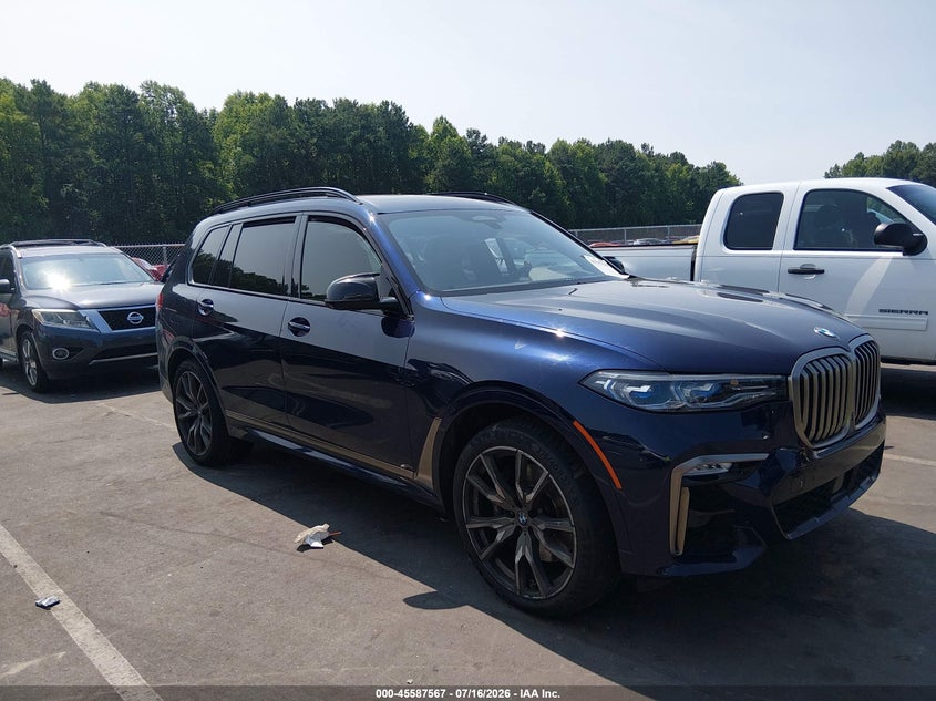 2022 BMW X7 VIN 5UXCX6C0XN9J40341 — IAAI salvage auction photo