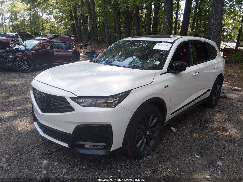 2025 Acura Mdx VIN 5J8YE1H0XSL028843 IAAI salvage auction — THEFT, Salvage (Virginia), sold $26,500 on 2026-08-25 (photo 6)