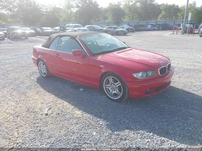 2004 BMW 3 series VIN WBABW53444PL40376 IAAI salvage auction — NORMAL WEAR, Clear (Florida), sold $1,600 on 2026-07-16 (photo 1)