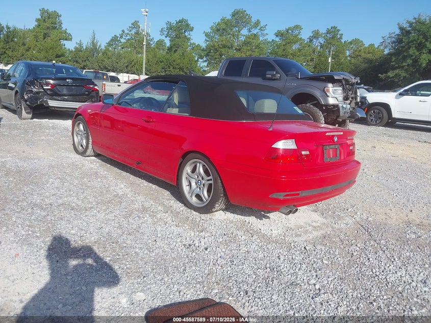 2004 BMW 3 series VIN WBABW53444PL40376 IAAI salvage auction — NORMAL WEAR, Clear (Florida), sold $1,600 on 2026-07-16 (photo 3)