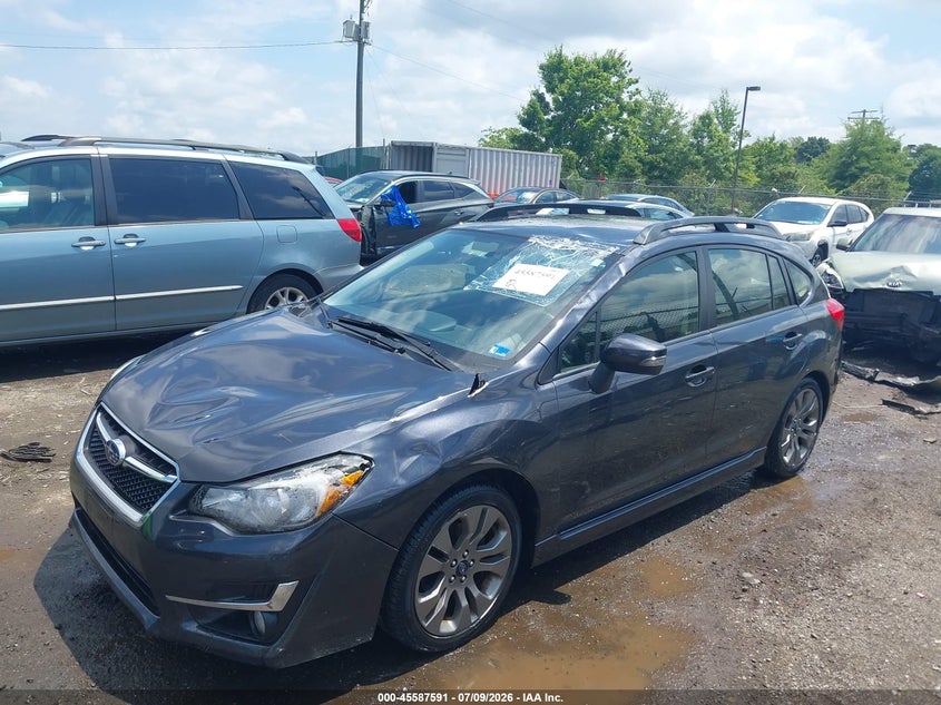 2016 Subaru Impreza VIN JF1GPAP66G8204085 IAAI salvage auction — FRONT END, Salvage (Virginia), sold $1,550 on 2026-08-02 (photo 2)