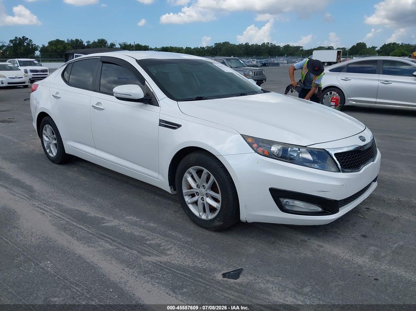 2013 Kia Optima VIN KNAGM4A74D5304234 IAAI salvage auction — UNKNOWN, Clear (Florida), sold $500 on 2026-07-29 (photo 1)
