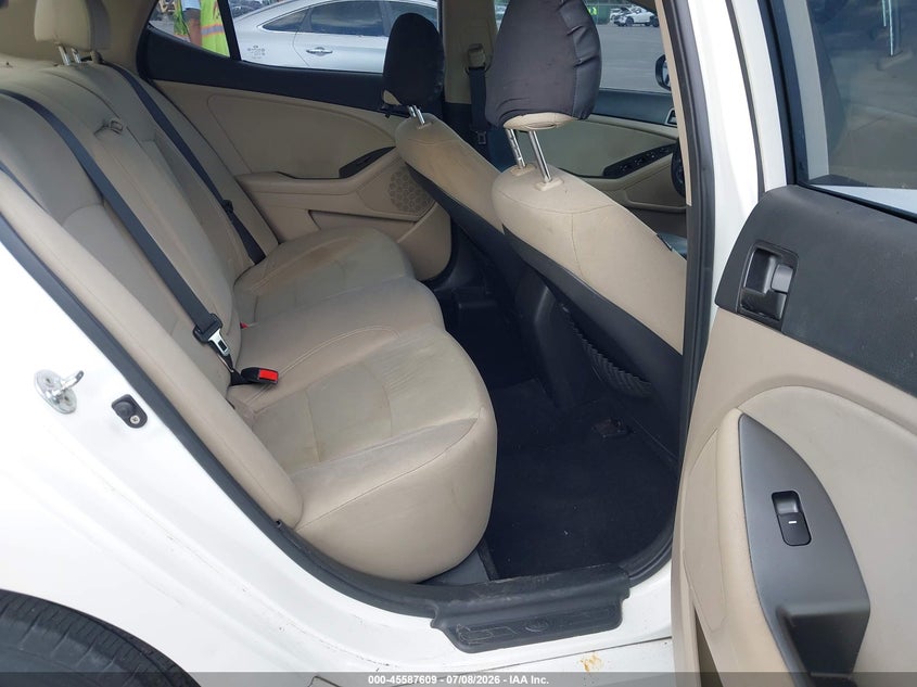 2013 Kia Optima VIN KNAGM4A74D5304234 IAAI salvage auction — UNKNOWN, Clear (Florida), sold $500 on 2026-07-29 (photo 8)