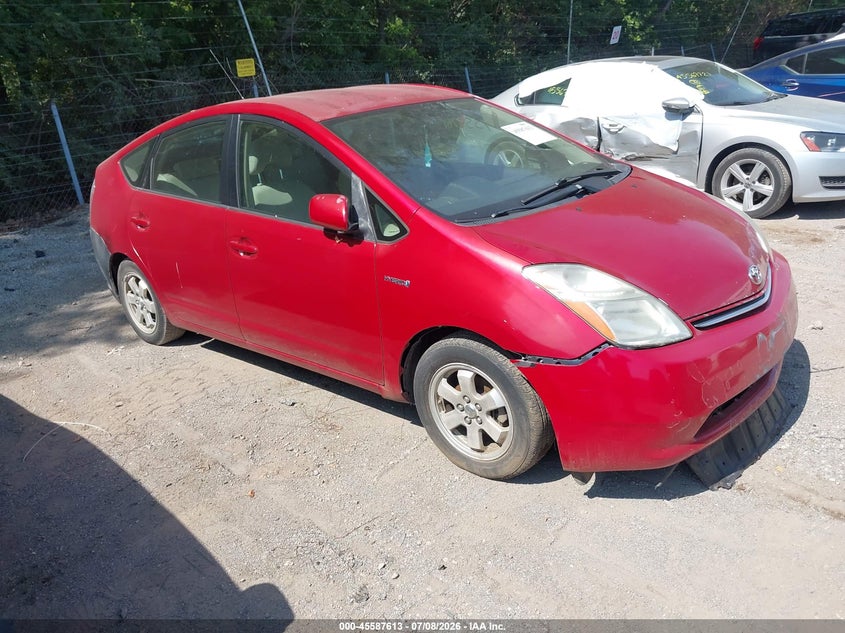 2007 Toyota Prius VIN JTDKB20U373253324 IAAI salvage auction — NORMAL WEAR, Clear (Indiana), sold $400 on 2026-07-29 (photo 1)