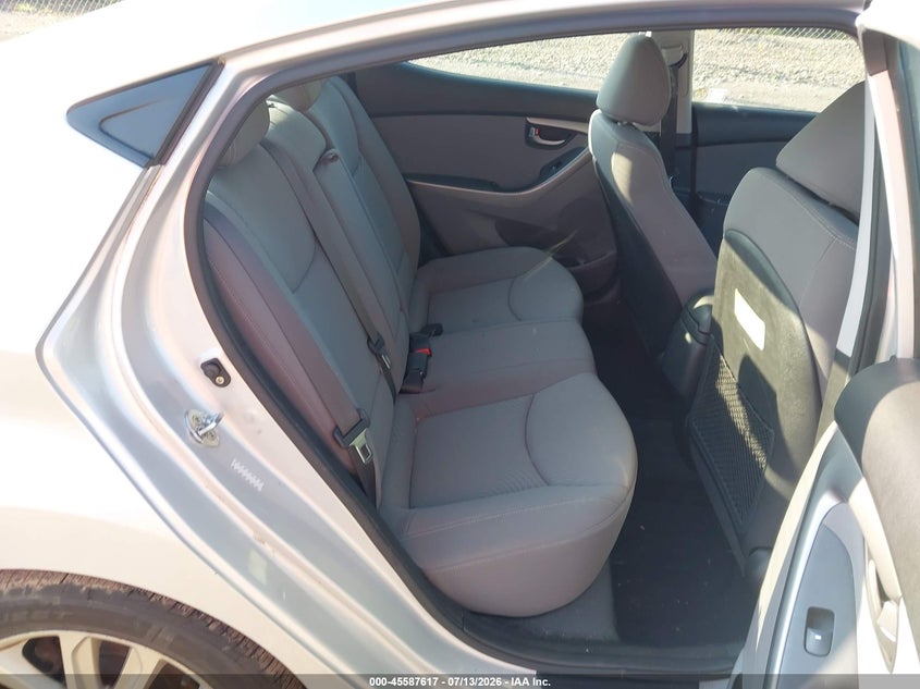 2015 Hyundai Elantra VIN KMHDH4AE2FU438205 IAAI salvage auction — LEFT FRONT, Salvage (Pennsylvania), sold $1,050 on 2026-07-28 (photo 8)
