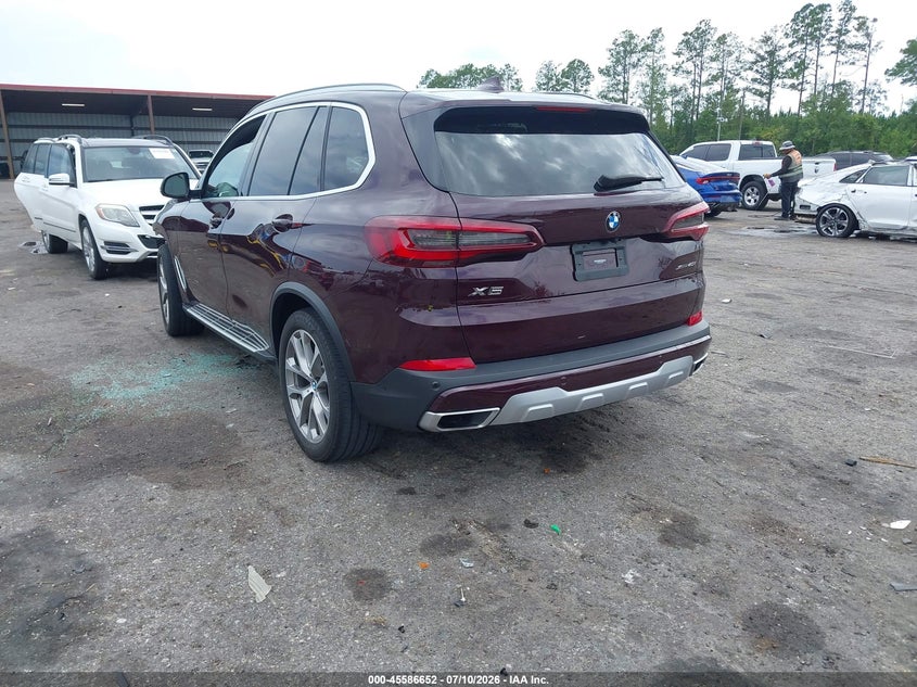 2020 BMW X5 VIN 5UXCR6C02L9C55395 IAAI salvage auction — FRONT END, Rebuildable (Florida), sold $23,100 on 2026-07-28 (photo 3)