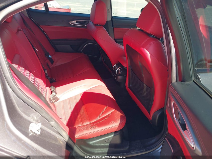 2019 Alfa romeo Giulia VIN ZARFANBN7K7620681 IAAI salvage auction — FRONT END, Salvage Title, sold $7,700 on 2026-08-16 (photo 8)