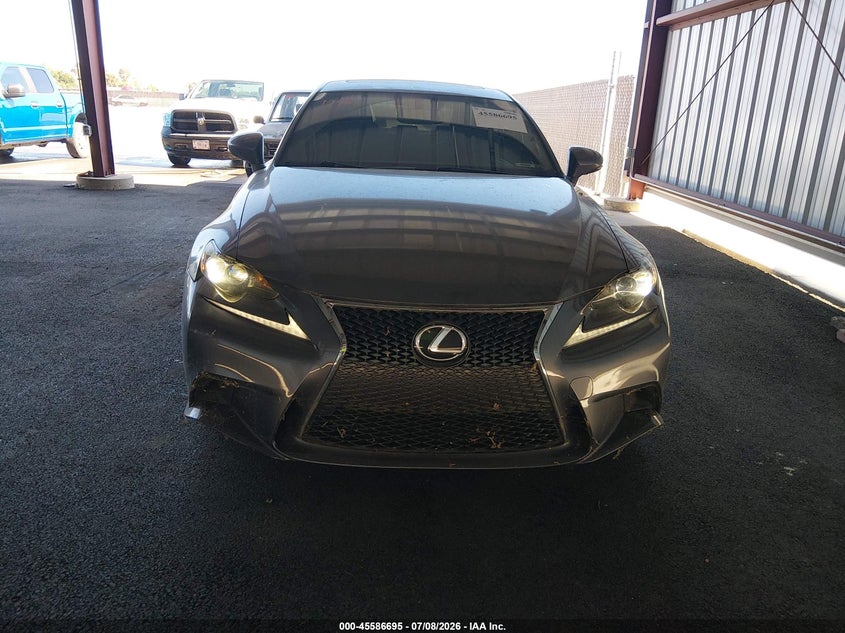 2015 Lexus Is VIN JTHBE1D26F5016337 IAAI salvage auction — NORMAL WEAR, Clear - Dealer Only (California), sold $4,500 on 2026-07-28 (photo 6)