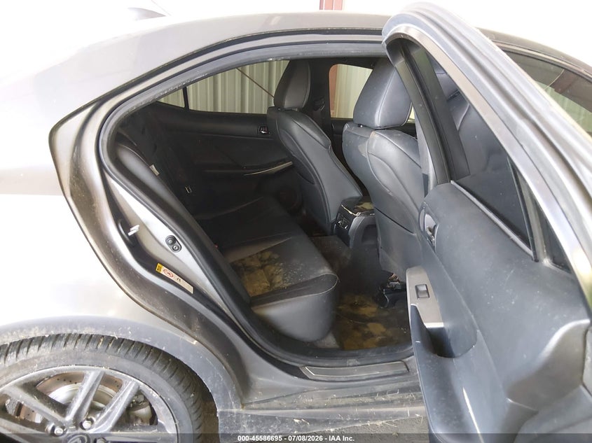 2015 Lexus Is VIN JTHBE1D26F5016337 IAAI salvage auction — NORMAL WEAR, Clear - Dealer Only (California), sold $4,500 on 2026-07-28 (photo 8)