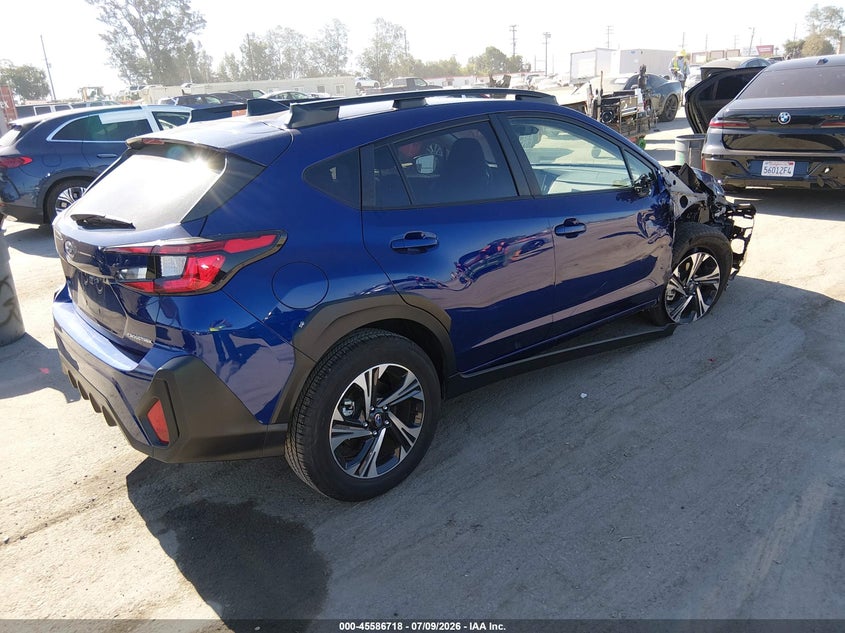 2024 Subaru Xv VIN JF2GUADCXR8918237 IAAI salvage auction — RIGHT FRONT, Salvage (California), sold $5,600 on 2026-07-29 (photo 4)