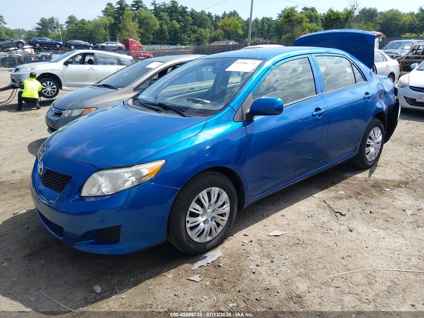 2010 Toyota Corolla VIN JTDBU4EE2AJ060947 IAAI salvage auction — REAR END, Clear (Massachusetts), sold $1,800 on 2026-07-24 (photo 2)