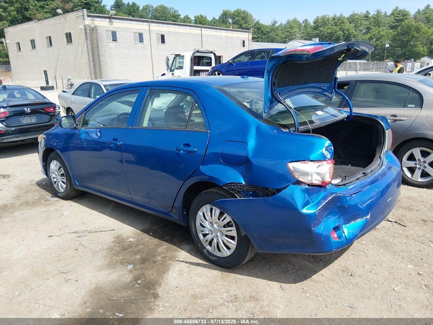 2010 Toyota Corolla VIN JTDBU4EE2AJ060947 IAAI salvage auction — REAR END, Clear (Massachusetts), sold $1,800 on 2026-07-24 (photo 3)