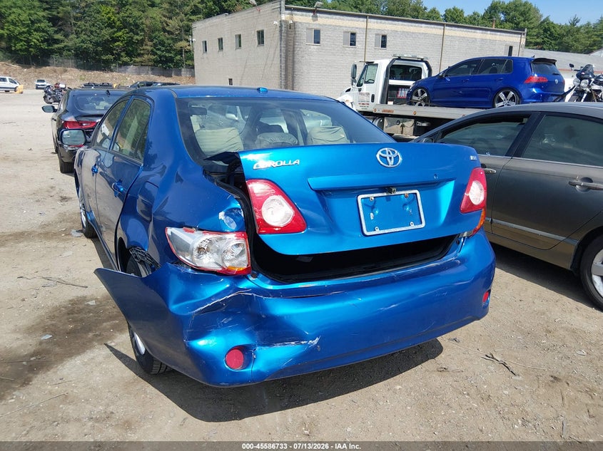2010 Toyota Corolla VIN JTDBU4EE2AJ060947 IAAI salvage auction — REAR END, Clear (Massachusetts), sold $1,800 on 2026-07-24 (photo 6)